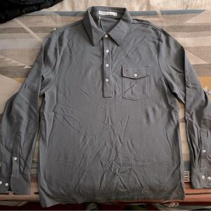 Long Sleeve Players Shirt - Blue Steel